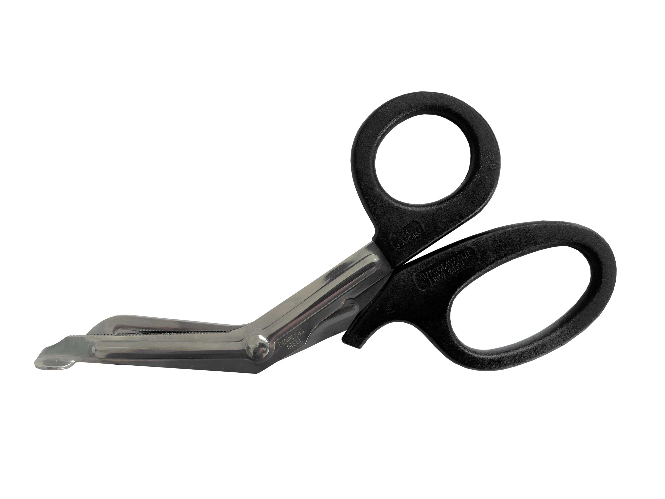 Erste-Hilfe-Schere kniegebogen 190 mm silber-matt Verbandschere Listerschere Rettungsschere