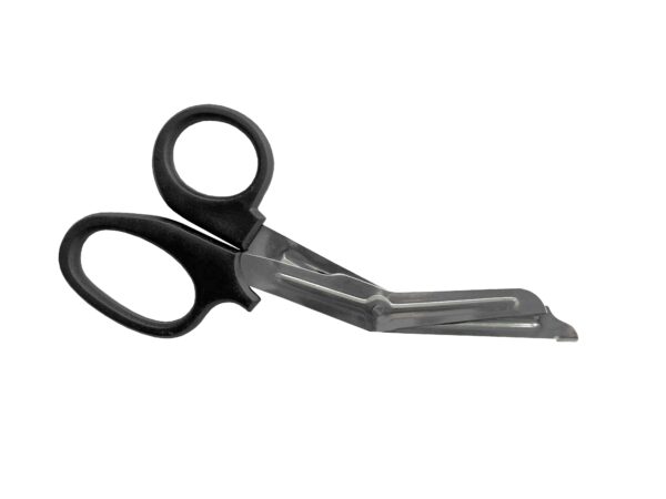 Erste-Hilfe-Schere kniegebogen 155 mm silber-matt Verbandschere Listerschere Rettungsschere – Bild 4